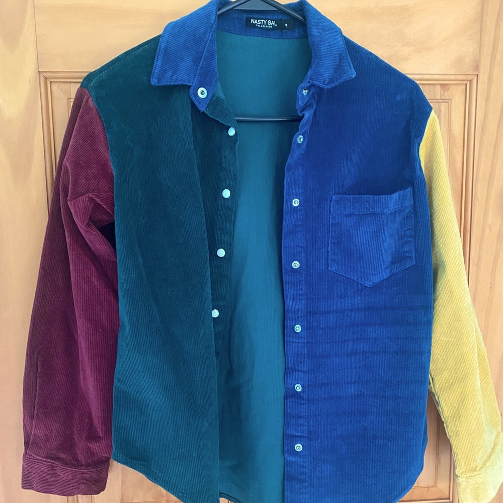 Nasty Gal color block jacket